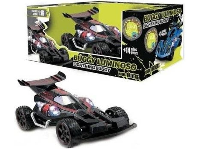 Coche Teledirigido TACHAN Buggy 1:18 (Negro - 31,5 x 75,6 x 64,4 cm - Edad Mínima: 14)