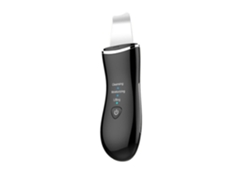 Masajeador Facial Abrasivo Herramientas Extracción Belleza Cuchilla Limpieza 3 Modos Usb Negro