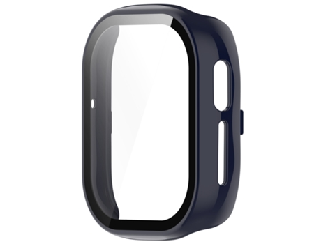 Honor Watch 4 piezas + caja de reloj integrada de vidrio templado 9H (pintura azul)