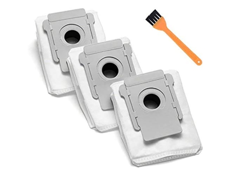 Paquete de 3 piezas de repuesto para bolsa de polvo para Irobot Roomba I7 I7 I7 Plus (7550) E5 E6 S9 (9550) bolsas de Base limpia serie I y S