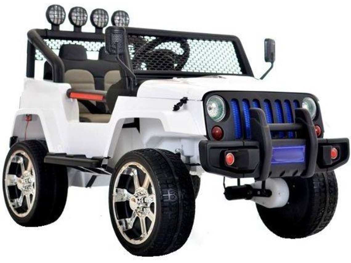 Coche Eléctrico CARS S2388 Jeep (Edad Minima: 3 - Blanco)