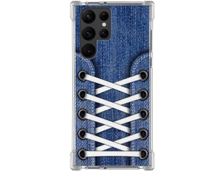 Carcasa Samsung Galaxy S22 Ultra 5G TUMUNDOSMARTPHONE Dibujos Antigolpes Zapatillas 01 Multicolor