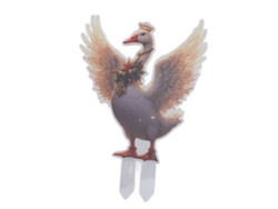 Letrero Navideño De Jardín Con Estaca De Pato Para Decoración De Exteriores, Césped Y Caminos Dcy003