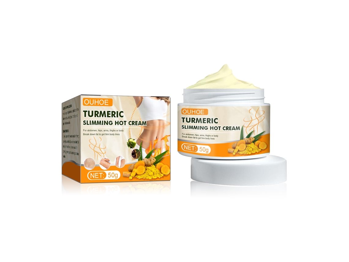 Crema de masaje adelgazante de cúrcuma Ouhoe