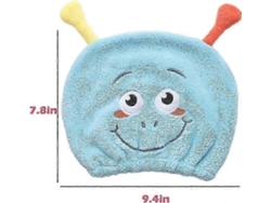Toalla de secado rápido y suave para niños con cabello rizado, largo y húmedo. Rosewell (modelo 2025)