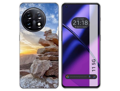 Funda Silicona para Oneplus 11 5G diseño Sunset Dibujos