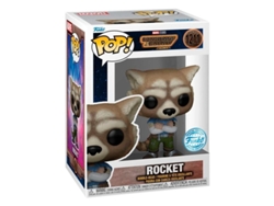 Figura pop exclusiva de Rocket de Guardianes de la Galaxia de Marvel B.active