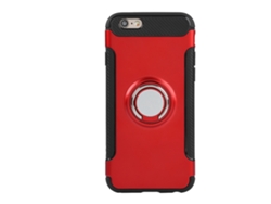 Caja Protectora (soporte Para Coche De Silicona De Cobertura Total Resistente A Impactos) Para Iphone6/6s Plus Rojo