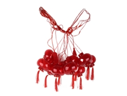 Linterna Roja De Hilo Para El Festival Del Año Nuevo Chino, Decoración De Primavera, Led, Plástico, 300x75x105cm
