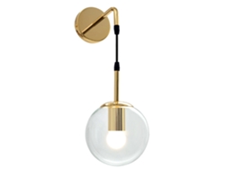 Lámpara De Pared Rea App685-1w Gold