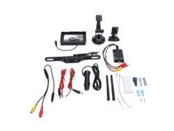 Cámara De Visión Trasera Inalámbrica Para Camiones 1080p Con Pantalla Lcd De 4,3 Pulgadas, Ip69, Ángulo De 140°, Plug And Play.