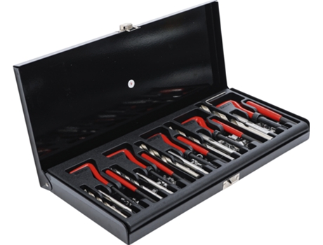 Juego De Reparación De Roscas BGS M5 - M12 130 Piezas