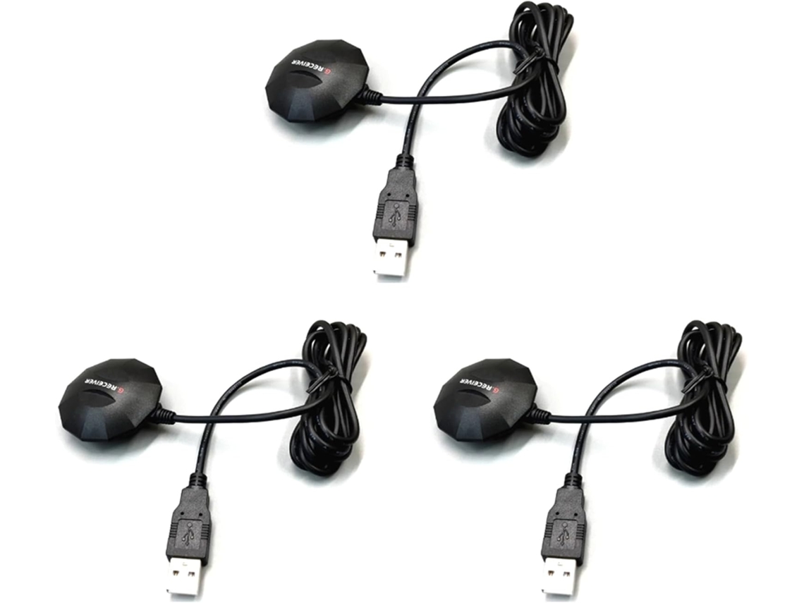 3 Receptores Usb Gps Glonass Nuevos, Módulo Gnss, Reemplaza A Bu-353s4, Bu353s4, Protocolo Nmea 0183.