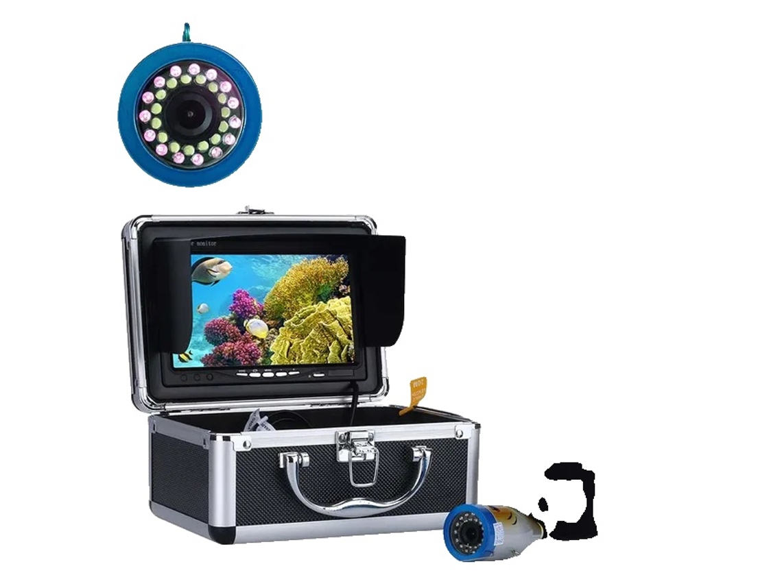 Cámara de pesca con 30 LED, resistente al agua IP68, cable OEM de 50 m