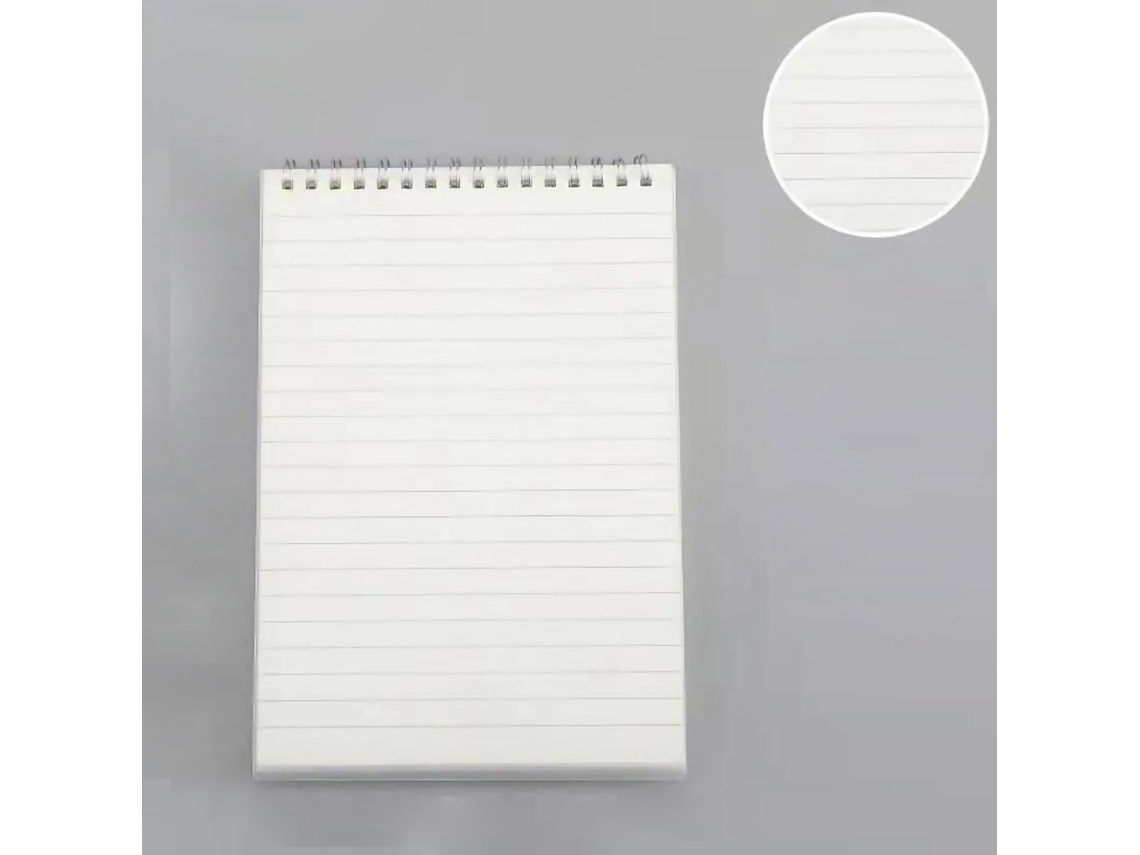 Cuaderno Espiral Superior A5 Con 80 Hojas Papel Grueso Útil Cómodo Práctico De Líneas