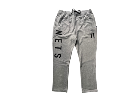 Pantalones para Hombre OUTERSTUFF Brooklyn Nets Kyrie Irving Master Class Negro, Gris para Baloncesto (S)