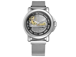 Reloj Mecánico Automático Para Hombre Forsining, Acero Inoxidable, Resistente Al Agua Hasta 30 Atm.