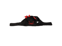 Gorro de calabaza Rebe para Halloween, bonito, resistente a las roturas, para gatos y perros, negro.
