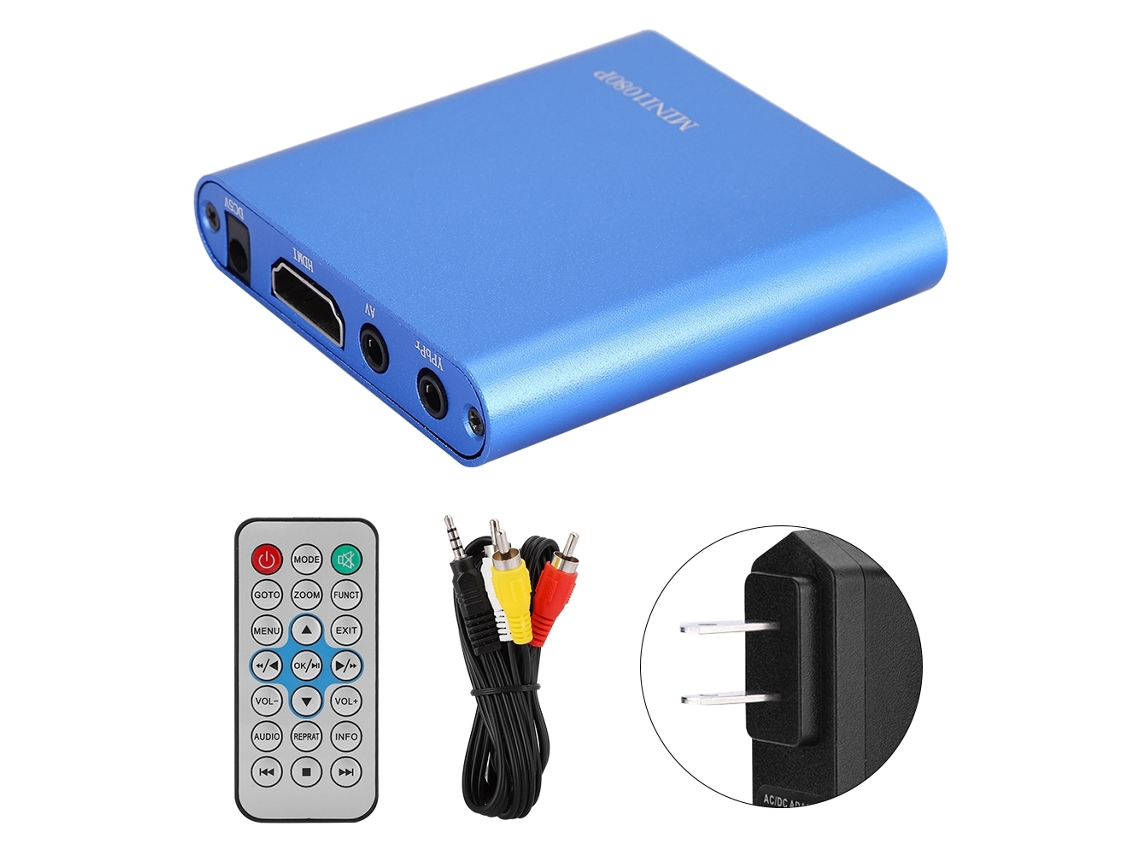 Reproductor multimedia digital (HDMI 1080p, decodificador con disco duro)