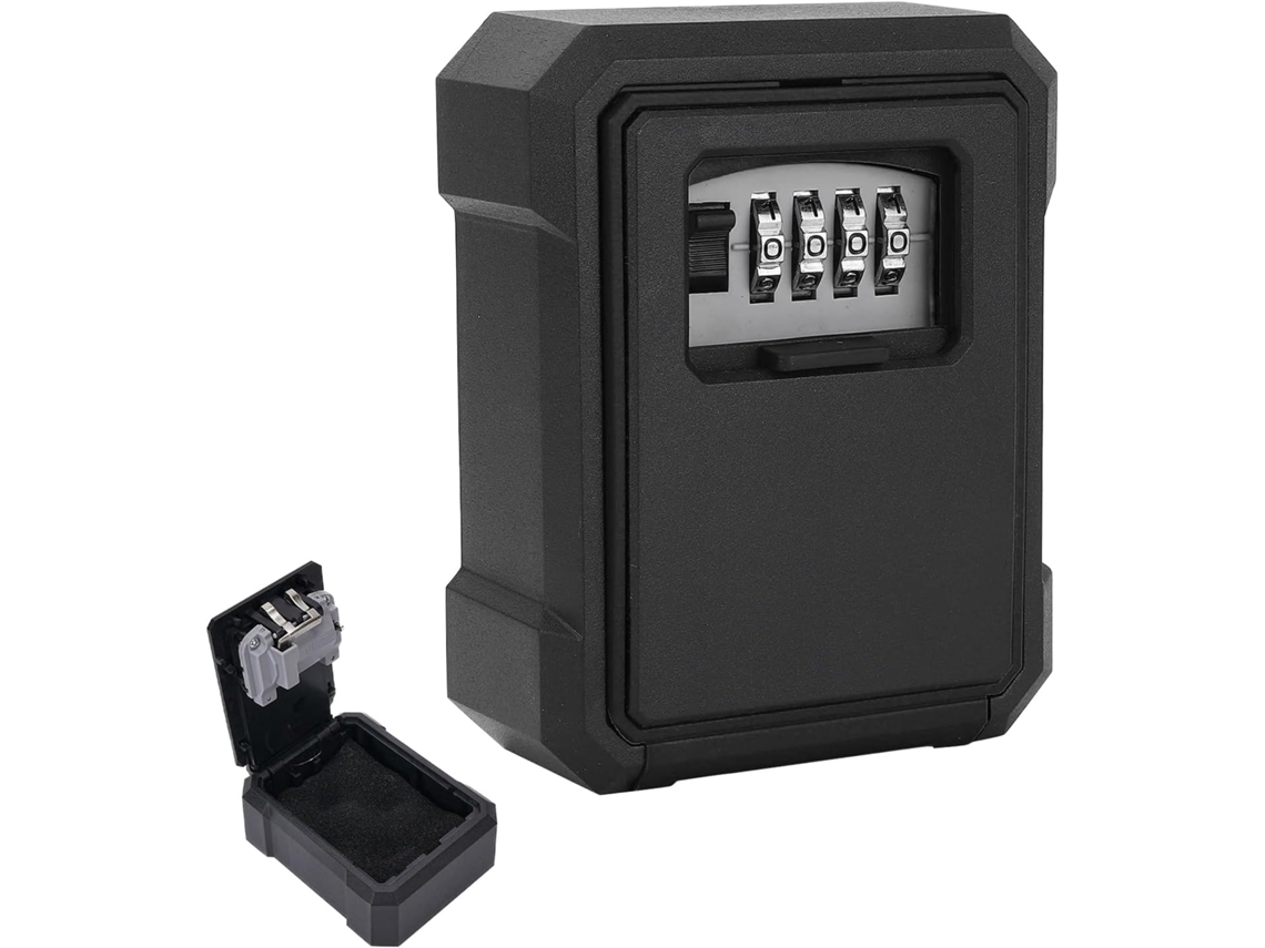 Caja De Seguridad Para Coche: Protección Impermeable Y Con Cerradura.