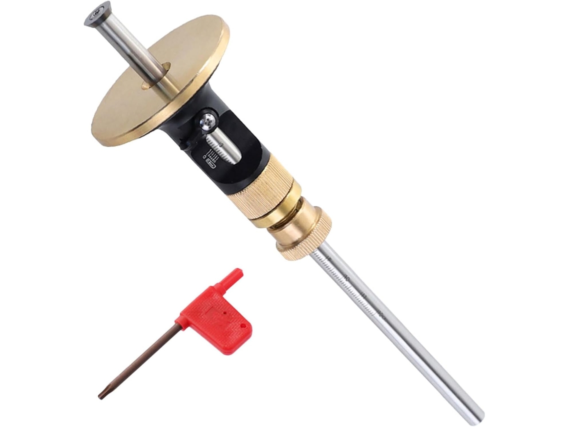Trazador De Madera Europeo Healeved Con 2 Mm Carpintería Negra Regalo