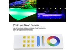 Bj-luz Submarina De Piscina Com Controle Remoto 2.4g App Inteligente Anti-interferência Rgb 12v