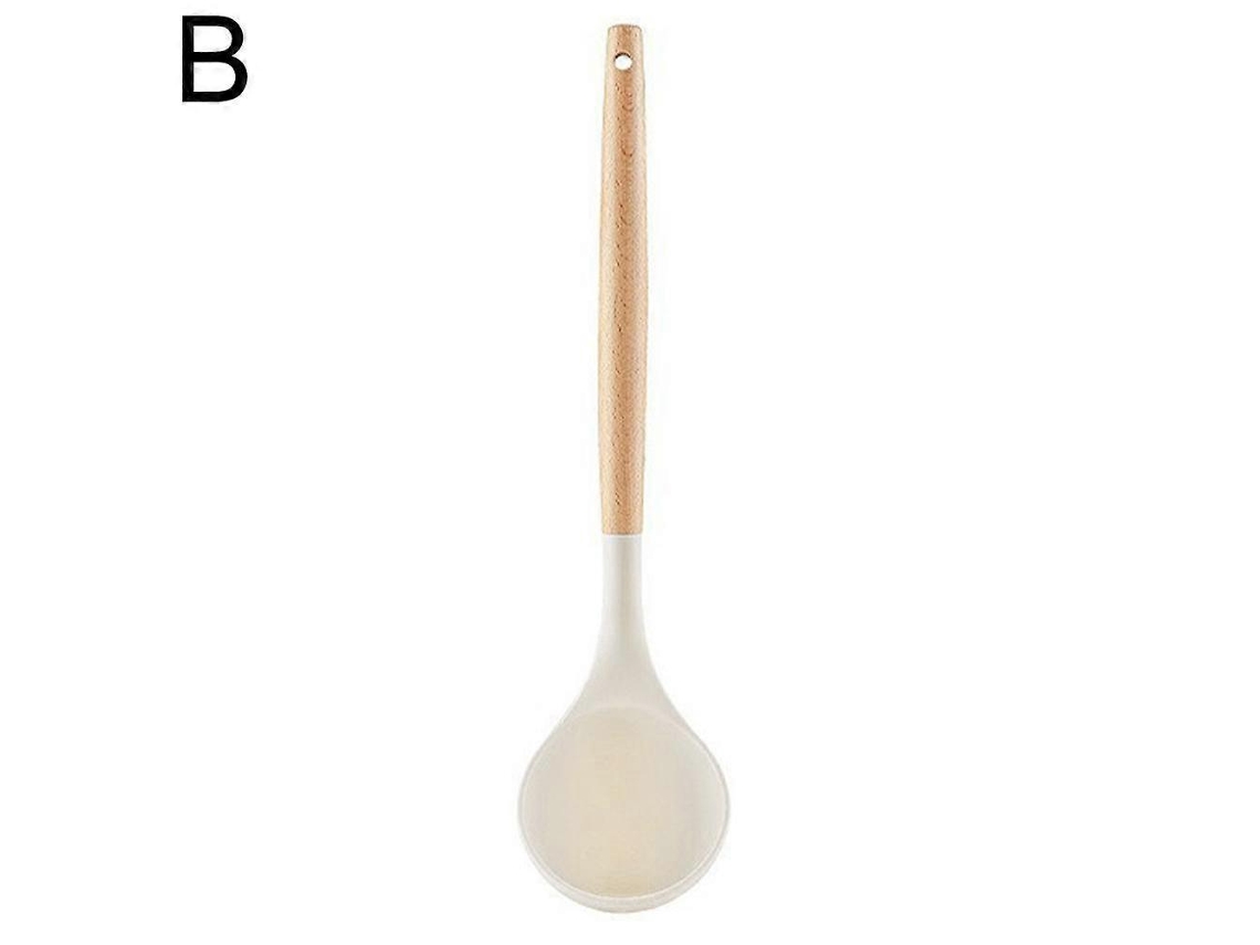 Utensilios y accesorios de cocina de silicona blanca, resistentes al calor. Nostalgia88