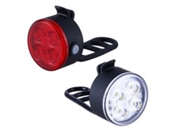 2 luces delanteras y traseras para bicicleta, recargables, LED, modo de iluminación ajustable, Jytgalx Lights