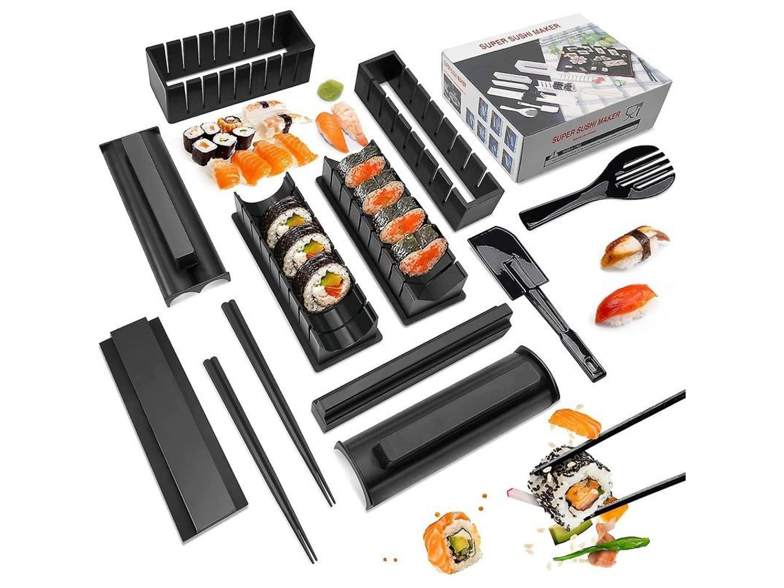 Nuevo Kit Para Hacer Sushi 2025, 12 Piezas, Utensilios De Plástico De Primera Calidad Para Sushi.