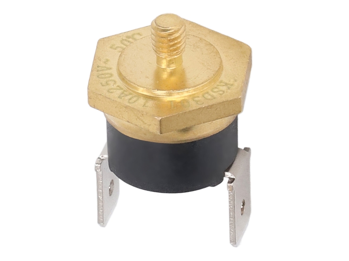 Termostato bimetálico de cobre KSD301, interruptor de temperatura normalmente cerrado, disco de presión M4, 250 V, 5 unidades