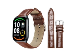 Pulsera para Xiaomi Haylou LS09B / LS05S / LS10 - Piel - Hebilla - Textura de bambú