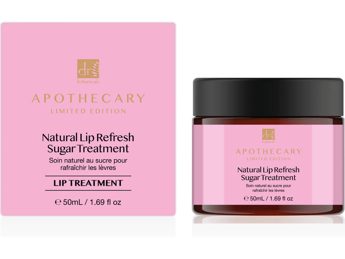 Accesorios de Limpieza DR BOTANICALS Natural Lip Refresh Sugar Treatment (50 ml)