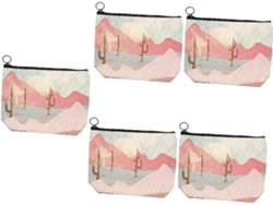 Neceser De Viaje Impermeable De 5 Piezas Con Organizador De Maquillaje.