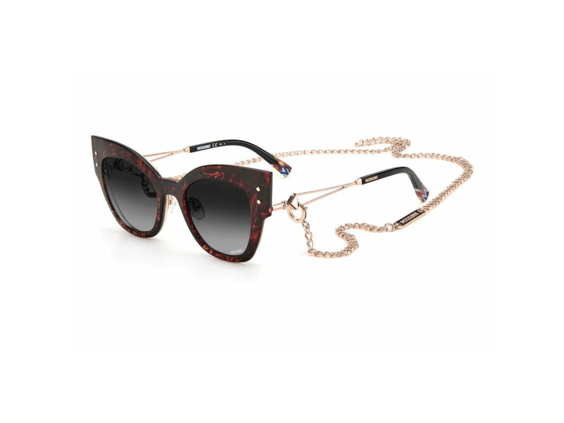 Montura De Gafas Gafas De Sol Missoni Mis-0054-cs-ddb (acero Inoxidable - Dorado - Ø 53 Mm)