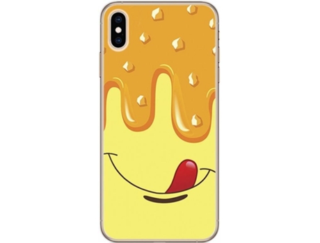 Carcasa iPhone XS Max TUMUNDOSMARTPHONE Helado Vainilla Multicolor