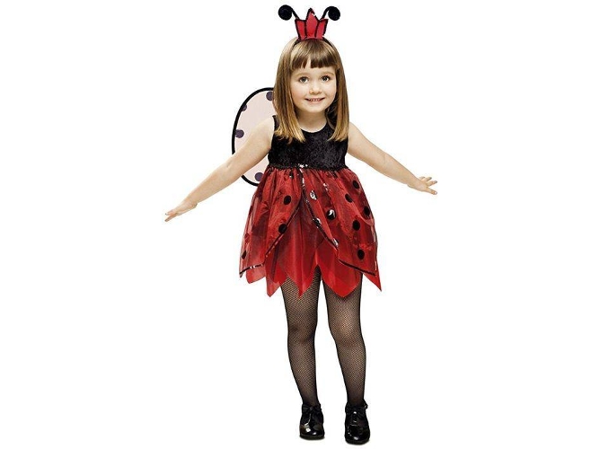 Disfraz de Niña VIVING Mariquita