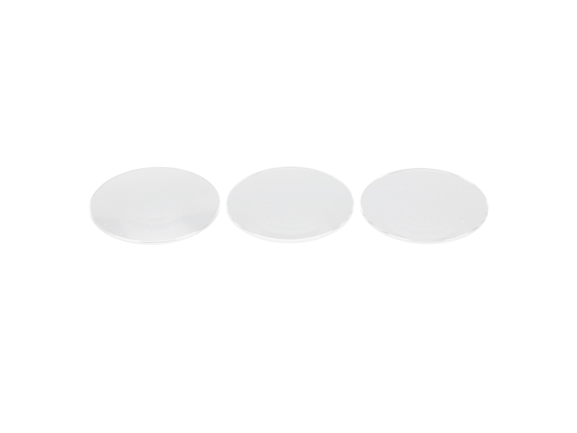 3 Piezas De Cristal De Zafiro De Cúpula Simple Para Reloj De 39 Mm A 40 Mm (accesorios De Reparación)