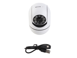 Cámara De Seguridad Inalámbrica Inteligente Wifi Para Interior Y Exterior, Cámara De Seguridad Hogareña