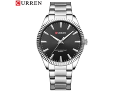 Reloj Unisex De Pulsera Con Cierre Redondo (negro), Reloj De Negocios Para Hombre, Resistente Al Agua.