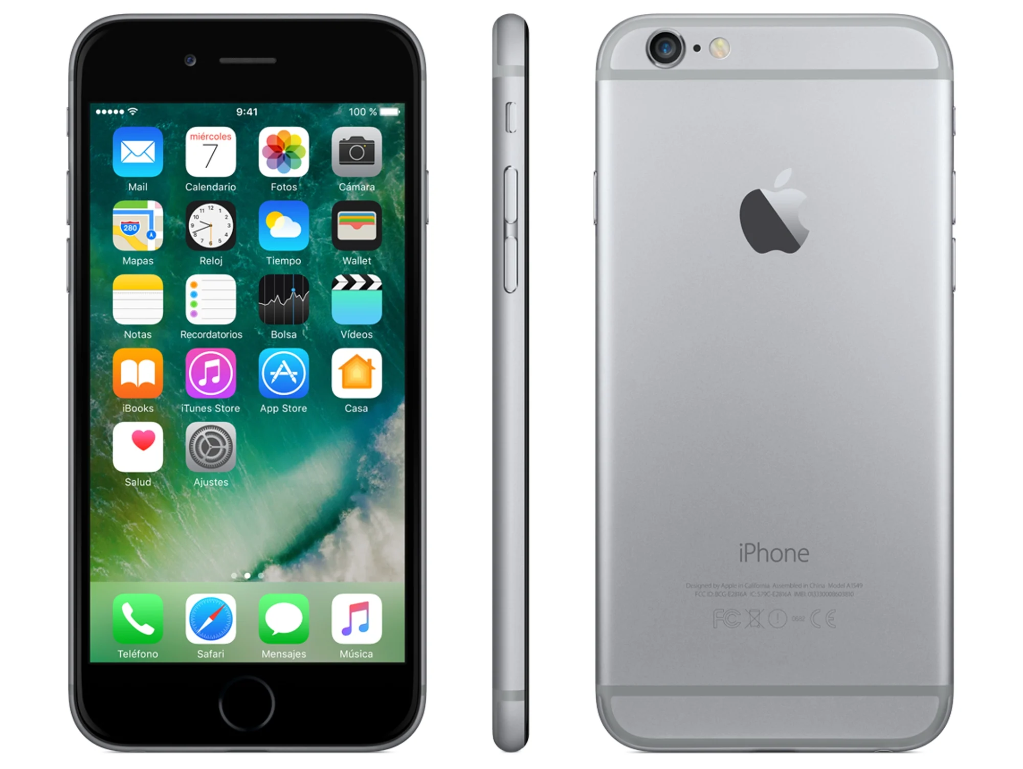 Smartphone APPLE iPhone 6 4.7'' 32GB gris espacial