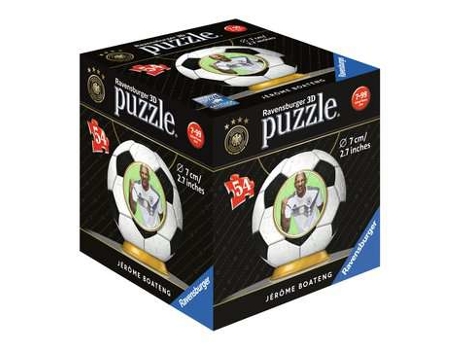 Puzzle RAVENSBURGER Jérôme Boateng Puzle 3D 54 pieza(s) Deportes