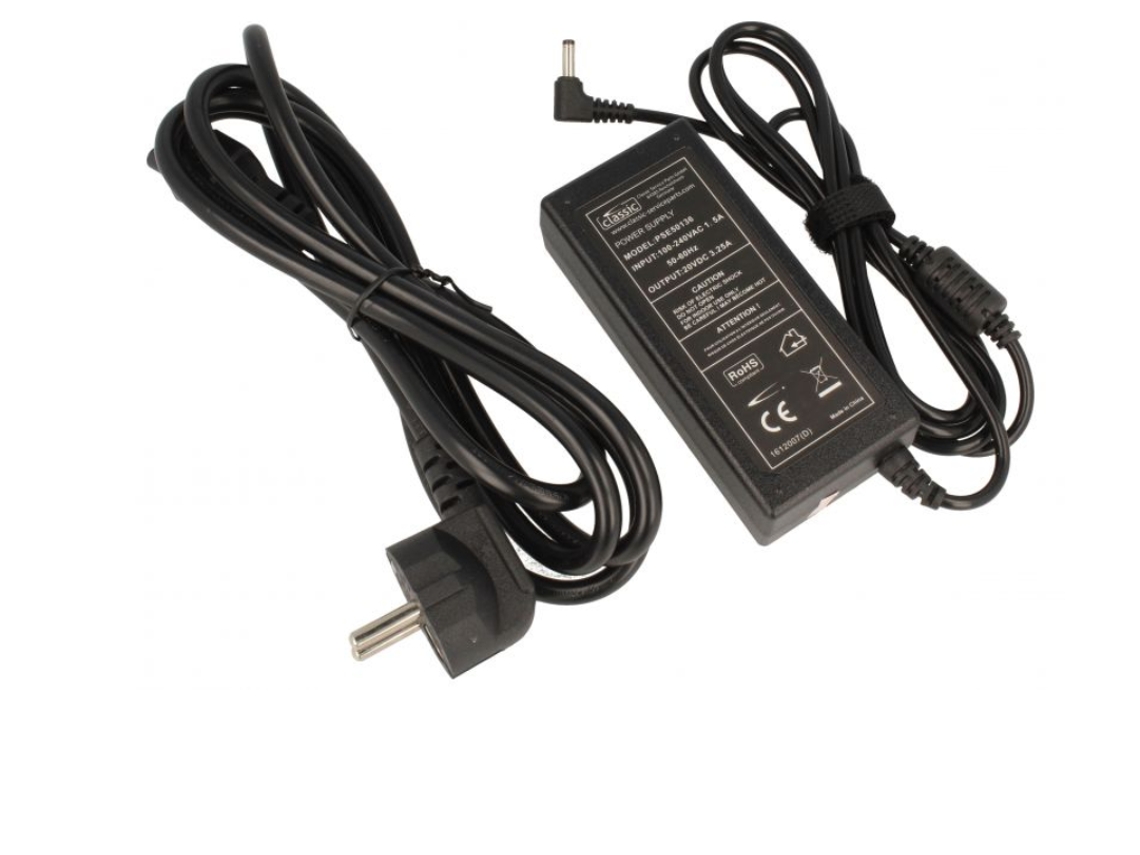Cargador 20v 3,25a 65w 4,0mm X 1,7mm Compatible