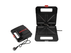 Sandwichera pequeña para 4 rebanadas, parrilla para panini, placas antiadherentes, asa de temperatura ajustable, refrigeración, enchufe UE 220v