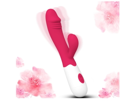 Vibradores Femeninos Consolador Sexual Femenino Estimulador de Clítoris Rosa BISBISOUS