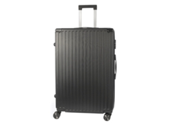 Maleta Trolley de Gran Volumen, Ultraligera y Rígida, Fabricada en ABS de Alta Resistencia, Esquinas Reforzadas, Bloqueo Numérico y 4 Ruedas Dobles Extraíbles de 360°.