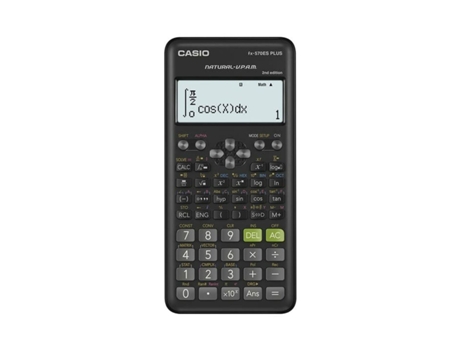 Calculadora Científica CASIO FX-570ESPLUS-2 BOX Negro