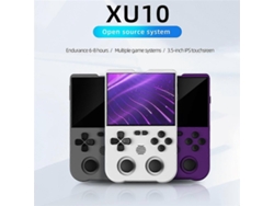Consola De Juegos Xu10 Pantalla Ips De 3,5 Pulgadas 256g Arcade Retro Dual Joystick 3d Jugador De Juegos Rk3326s 64bit