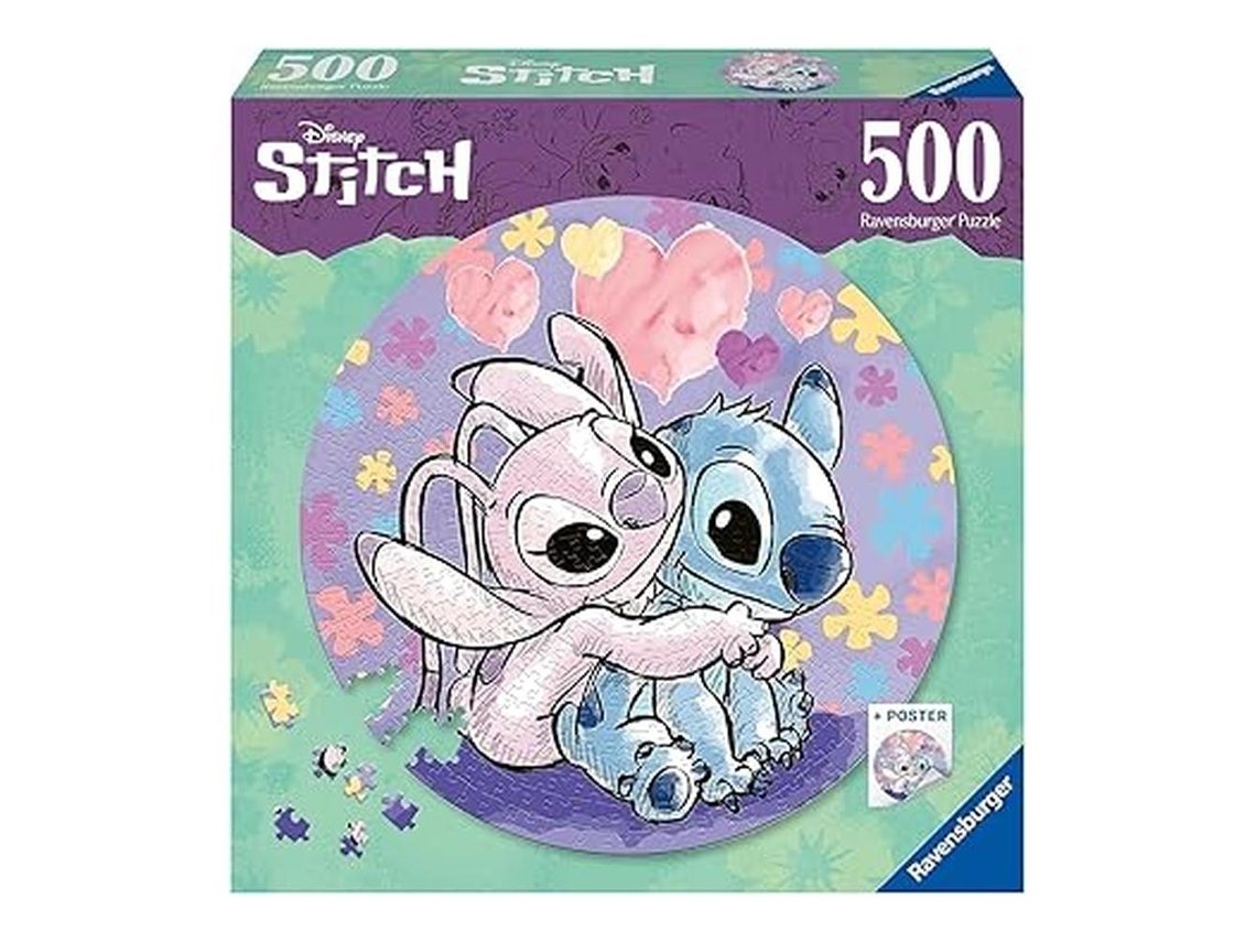 Rompecabezas Ravensburger Lilo y Stitch 500 piezas circulares 17581 P25ravensburger