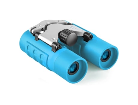 Prismáticos CHRONUS Infantil 8X21 Niños y Niñas 4 a 12 Años Juguete Infantil Regalo Azul