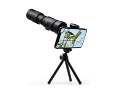 Telescópio Monocular 4k 10 300x40mm 30x Zoomable Bak4 Prisma Óptico Para Caça Ao Ar Livre Acampamento Viagens Concertospreto Facpoet